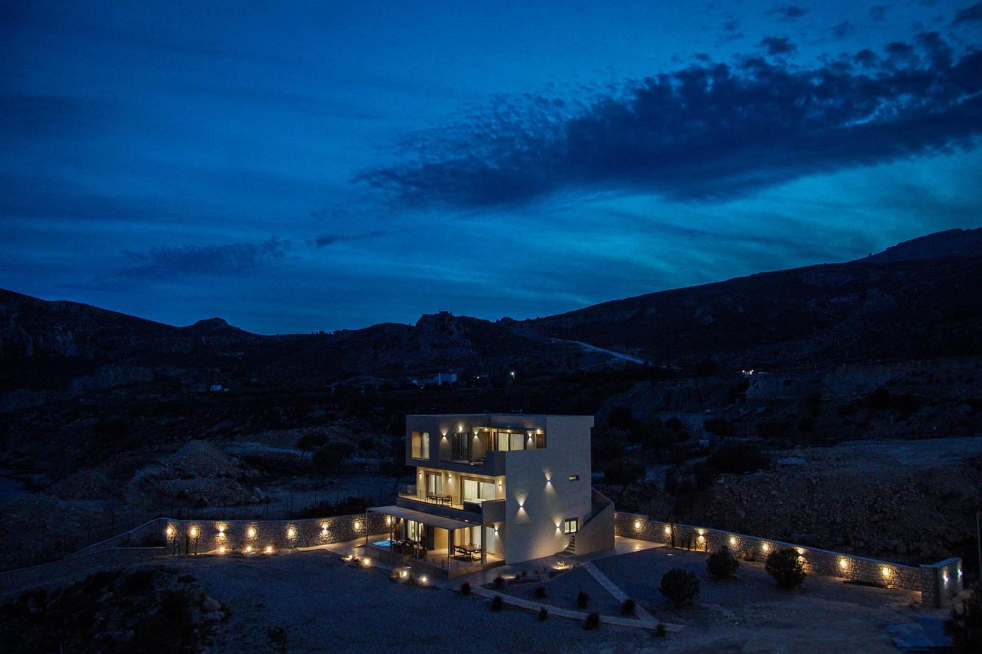 Aquamarine Luxury Suites Archangelos  Exterior foto