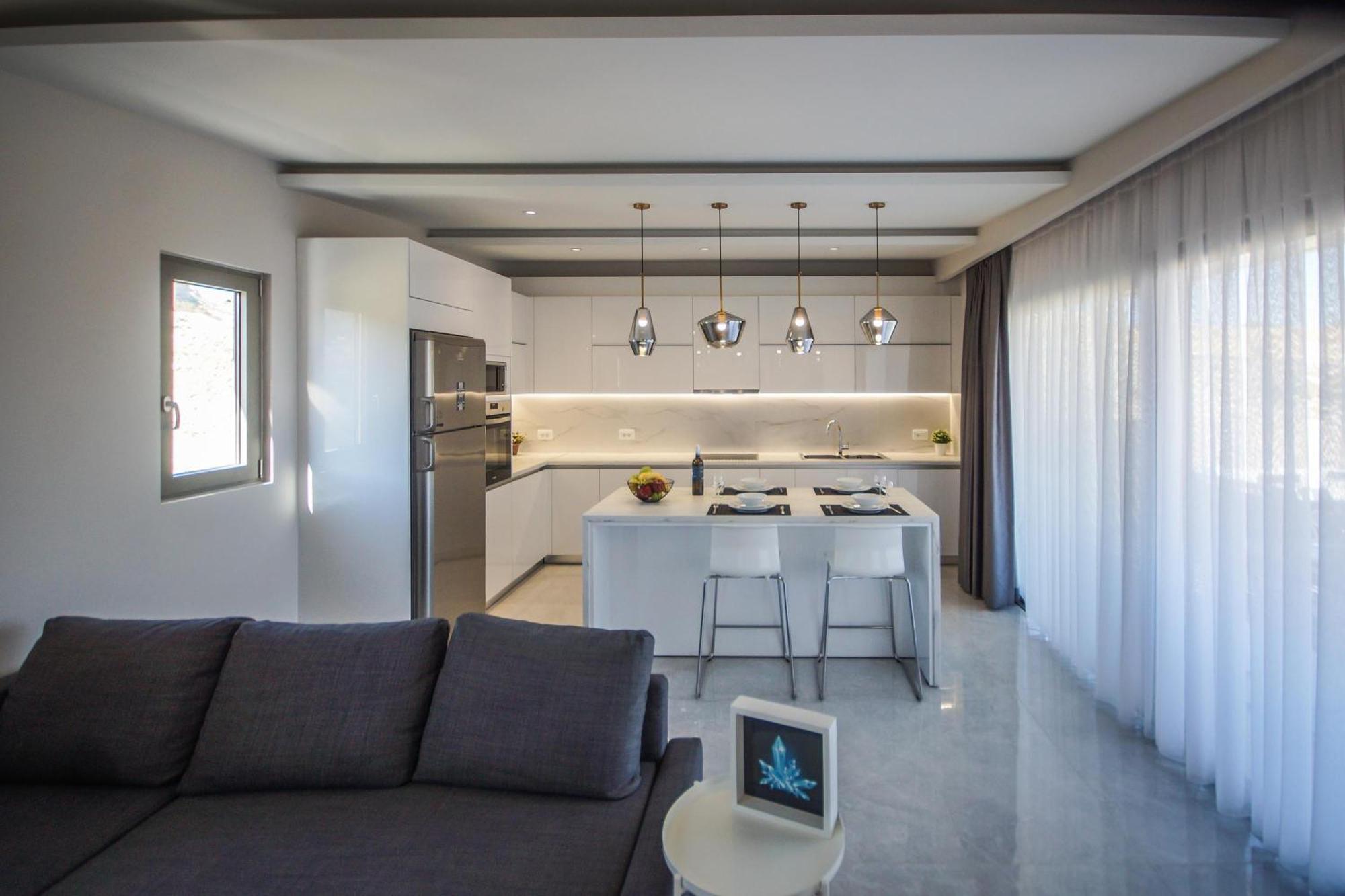 Aquamarine Luxury Suites Archangelos  Exterior foto