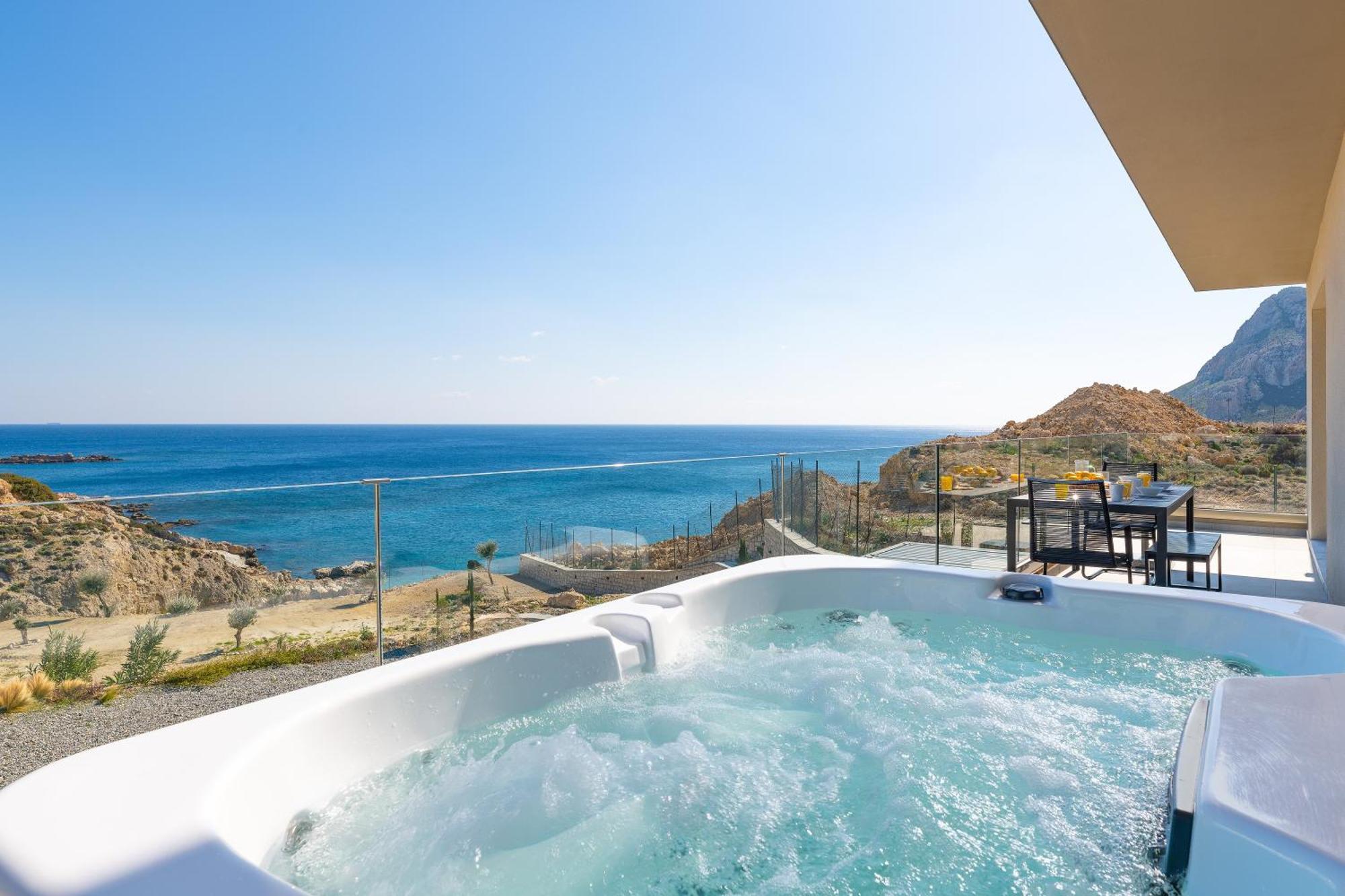Aquamarine Luxury Suites Archangelos  Exterior foto