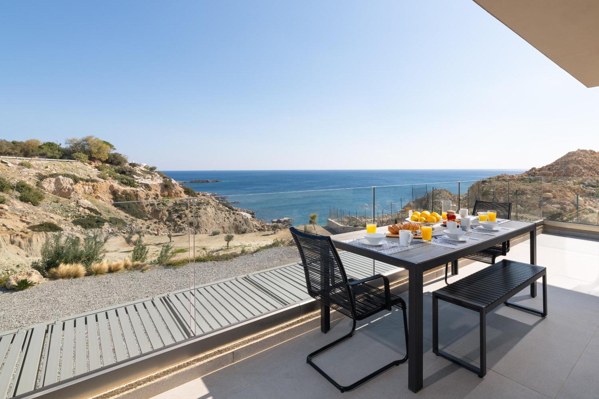 Aquamarine Luxury Suites Archangelos  Exterior foto