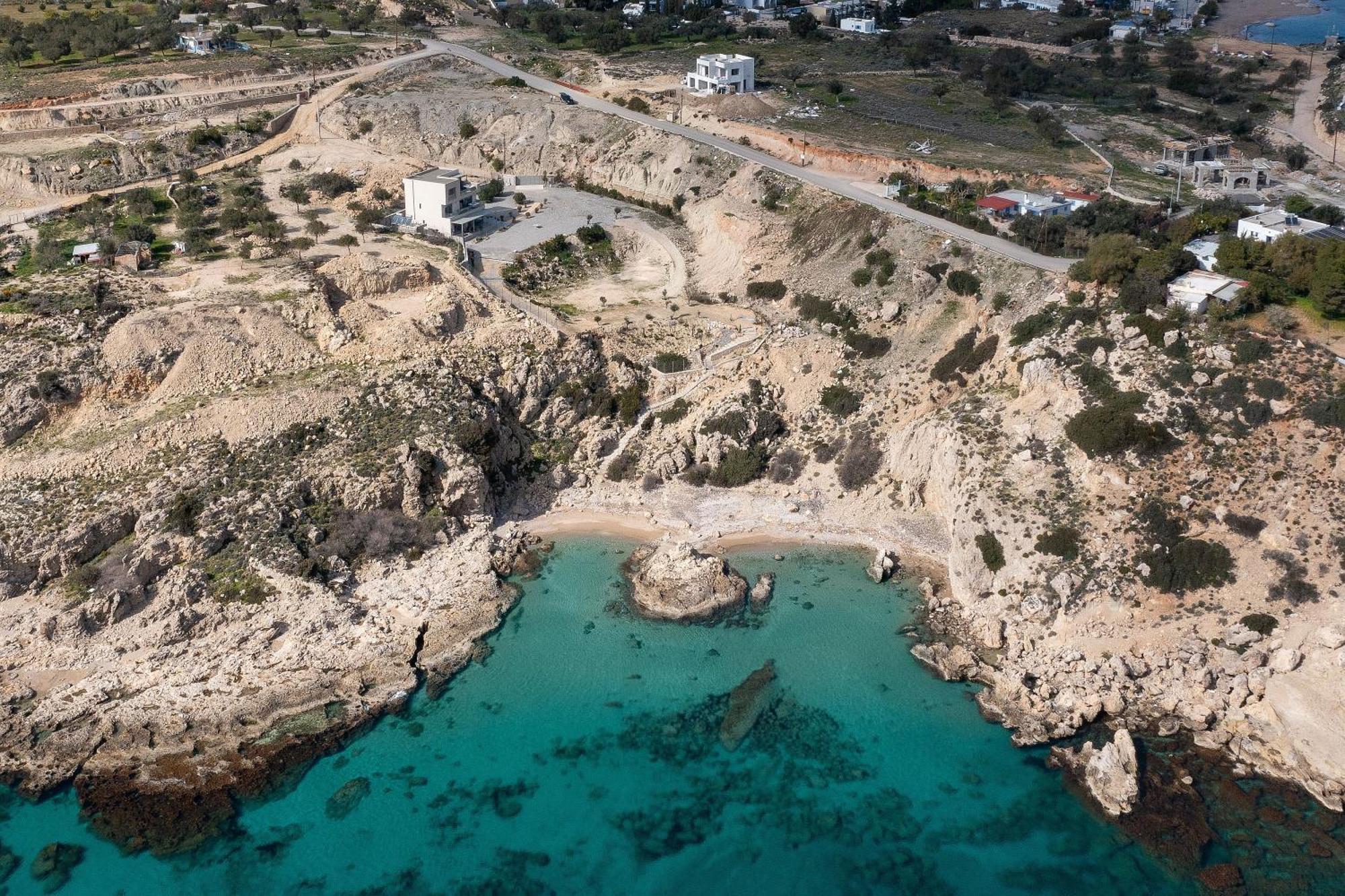Aquamarine Luxury Suites Archangelos  Exterior foto
